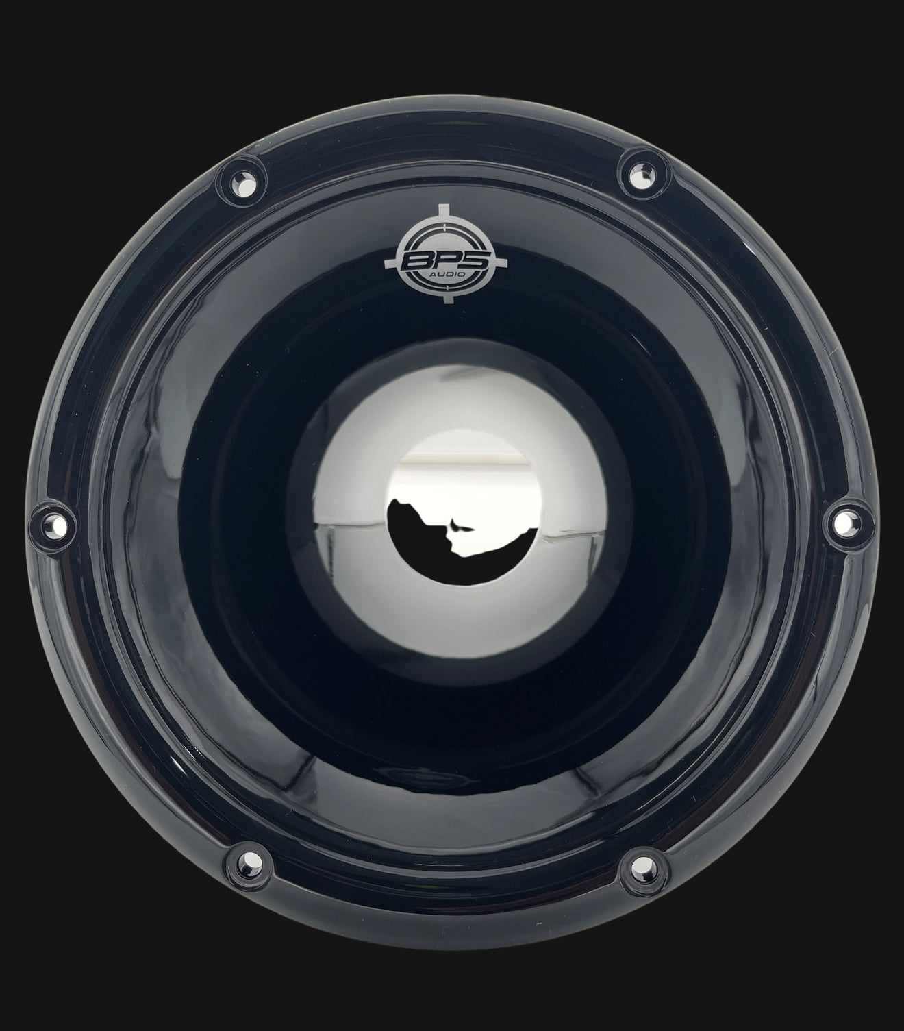 BPS 2" Exit Plastic Horn - HN-02 Black CR