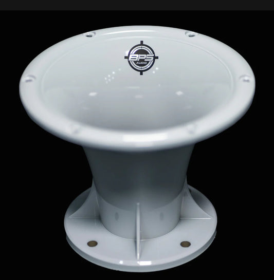 BPS 2" Exit Plastic Horn -HN-02 White CR
